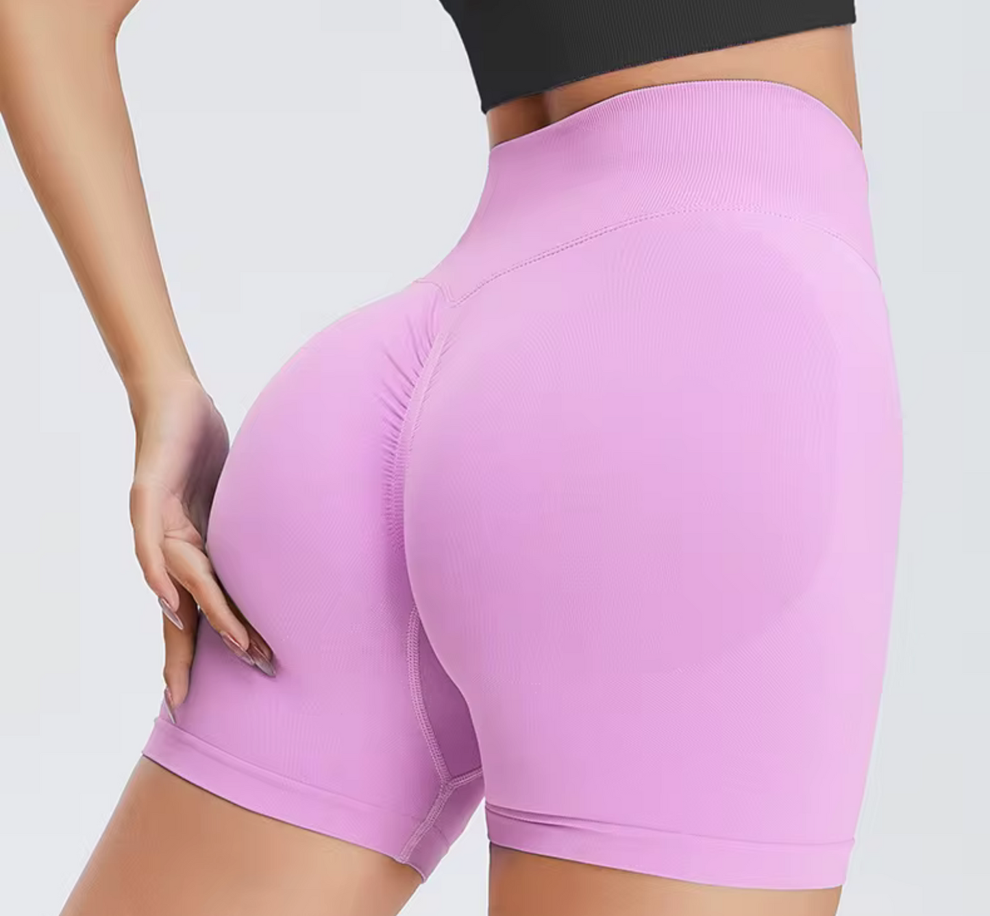 Contour scrunch shorts