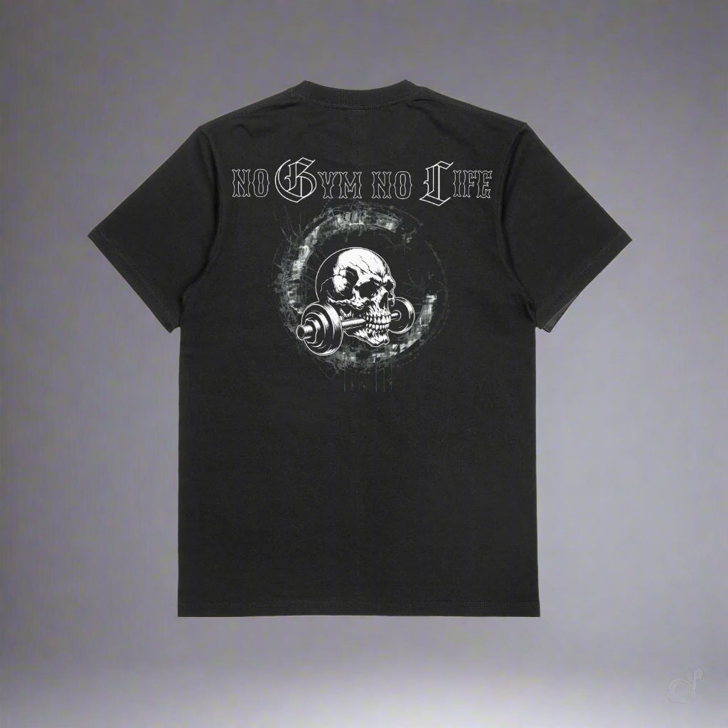 Over size tee (Black skull)